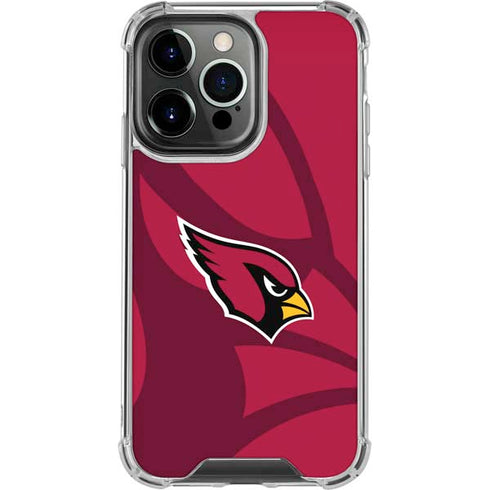 NFL Arizona Cardinals Double Vision iPhone 16 Pro Clear Case